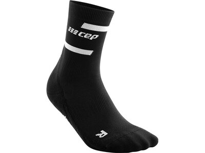 CEP Damen the run socks, mid cut, v4 Schwarz