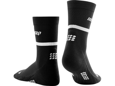 CEP Damen the run socks, mid cut, v4 Schwarz