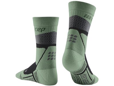 CEP Herren Socken max cushion socks, hiking, mid cut, men Grün