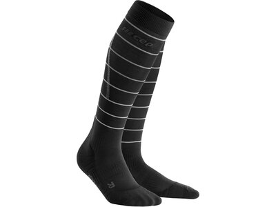 CEP Damen Reflective Socks Schwarz