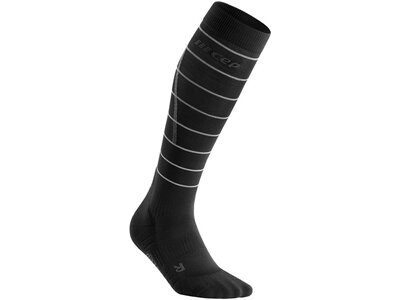 CEP Damen Reflective Socks Schwarz