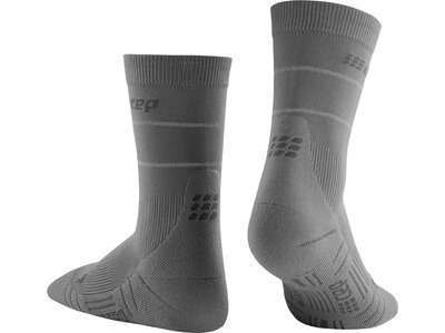 CEP Damen Reflective Mid Cut Socks Grau