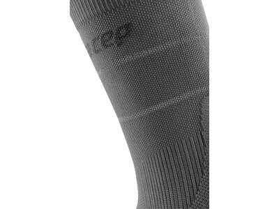 CEP Herren Reflective Mid Cut Socks Grau