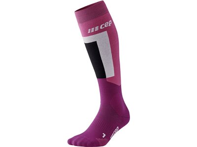 CEP Damen Socken thermo socks, skiing, tall, v3, women Lila