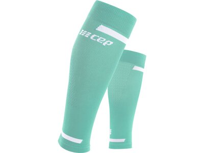 CEP Damen the run calf sleeves, v4, women Blau