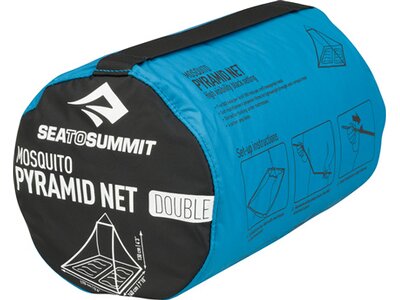 SEA TO SUMMIT Insektenschutz Mosquito Pyramid Net Double Black Schwarz