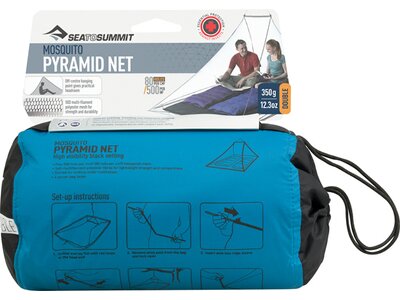 SEA TO SUMMIT Insektenschutz Mosquito Pyramid Net Double Black Schwarz