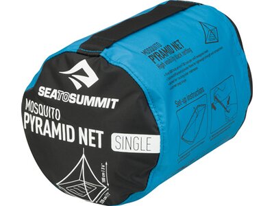 SEA TO SUMMIT Insektenschutz Mosquito Pyramid Net Single Black Schwarz