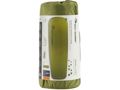 SEA TO SUMMIT Selbstaufblasende Schlafmatte Camp Mat Self Inflating Mat Large Olive Grün