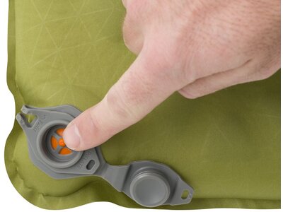 SEA TO SUMMIT Selbstaufblasende Schlafmatte Camp Mat Self Inflating Mat Regular Olive Grün