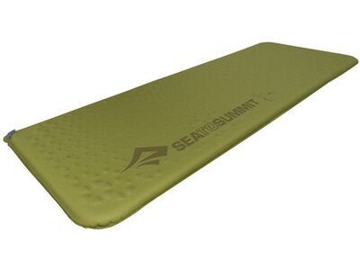 SEA TO SUMMIT Selbstaufblasende Schlafmatte Camp Mat Self Inflating Mat Rectangular Regular Wide Oli Grün