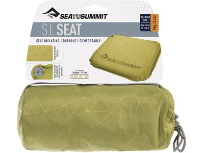 SEA TO SUMMIT Wassersport Self Inflating Delta V Seat Olive Grün