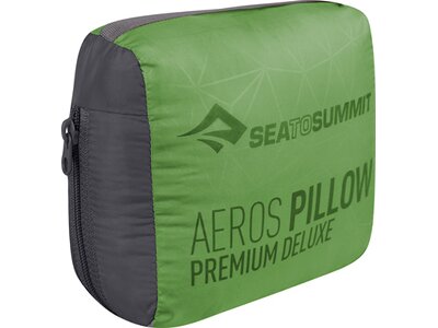 SEA TO SUMMIT Reisekissen Aeros Premium Deluxe Navy Blue Grün