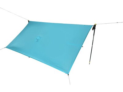 SEA TO SUMMIT Regenschutz Ultra-Sil 15D Tarp Poncho Blue Blue Blau