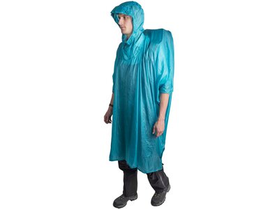 SEA TO SUMMIT Regenschutz Ultra-Sil 15D Tarp Poncho Blue Blue Blau