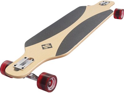 STREETSURFING Skateboard Street Surfing Longboard Freeride 39, Design: Carve Red Grau