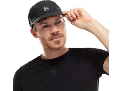 BUFF Herren PRO RUN CAP SOLID Schwarz