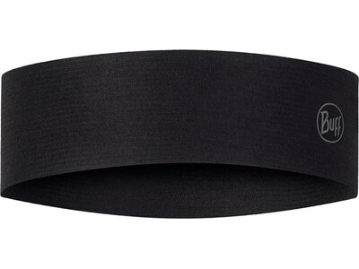 BUFF Herren COOLNET UV+ SLIM Stirnband R-SOLID BLACK Schwarz