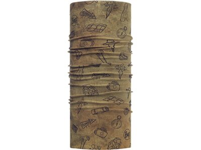BUFF Herren Schal EL CAMINO COOLNET UV+ SANTIAGO SLVERSAGE Braun