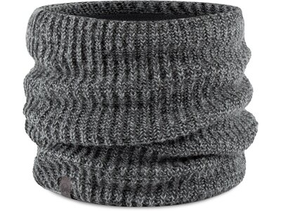 BUFF Herren Schal Knitted & Fleece Neckwarmer Grau