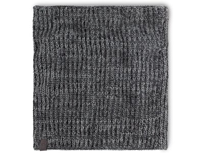 BUFF Herren Schal Knitted & Fleece Neckwarmer Grau