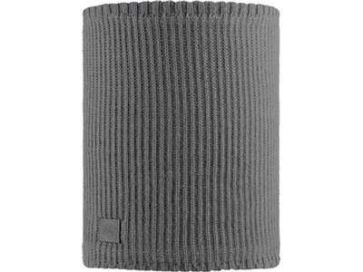 BUFF Herren Schal Knitted & Fleece Neckwarmer Grau