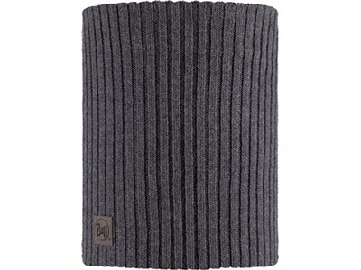 BUFF Herren Schal Knitted & Fleece Neckwarmer Grau