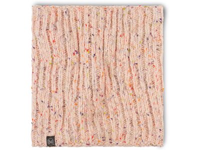 BUFF Herren Schal Knitted & Fleece Neckwarmer Pink