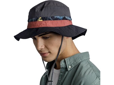 BUFF Herren Mütze Explore Booney Hat Schwarz