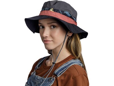 BUFF Herren Mütze Explore Booney Hat Schwarz