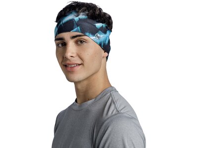 BUFF Herren Coolnet UV Wide Headband Blau
