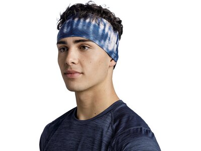 BUFF Herren Coolnet UV Wide Headband Blau