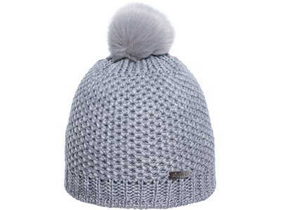 Eisglut Mütze Benita Merino Grau