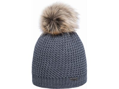Eisglut Mütze Aurelia Merino Grau