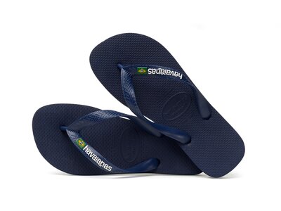 HAVAIANAS BRASIL LOGO /RED Blau