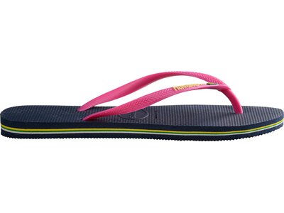 HAVAIANAS SLIM BRASIL LOGO pink