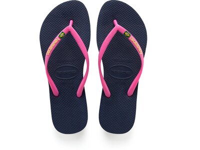 HAVAIANAS SLIM BRASIL LOGO pink