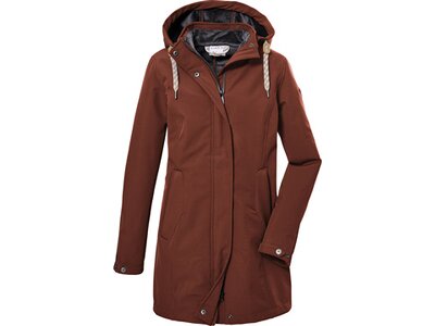 G.I.G.A. DX by killtec Damen Mantel GW 19 WMN SFTSHLL PRK Braun
