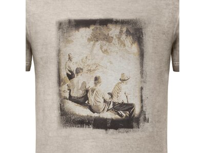 ALMGWAND 1928 Herren Shirt ARBESREITALM Grau