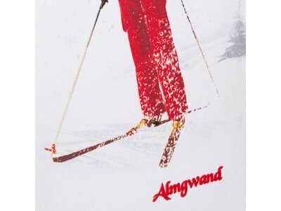 ALMGWAND 1928 Damen Shirt DACHSKOFELALM Weiß