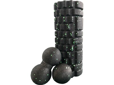 SCHILDKRÖT FITNESS SELF-MASSAGE-SET Schwarz