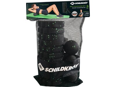 SCHILDKRÖT FITNESS SELF-MASSAGE-SET Schwarz