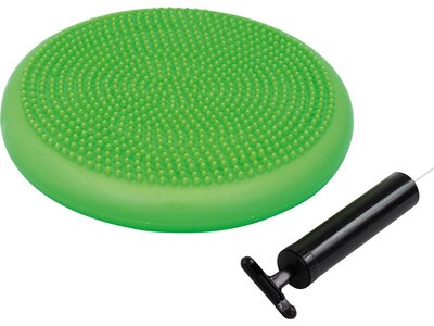 SCHILDKRÖT FITNESS Balancegerät Schildkröt BALANCE-KISSEN, (green), inkl. Handpumpe, M-2022 Grün