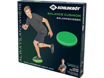 SCHILDKRÖT FITNESS Balancegerät Schildkröt BALANCE-KISSEN, (green), inkl. Handpumpe, M-2022 Grün