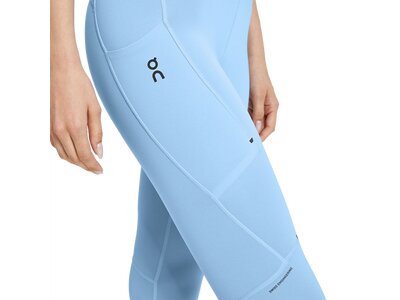 ON Damen Tights Performance Tights 7/8 W Blau