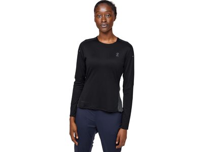 ON Damen T-Shirt Performance Long-T Schwarz