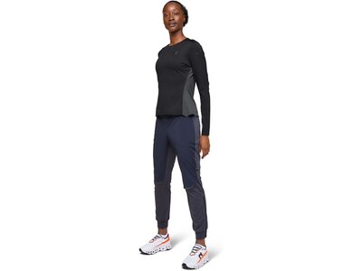 ON Damen T-Shirt Performance Long-T Schwarz