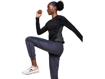 ON Damen T-Shirt Performance Long-T Schwarz