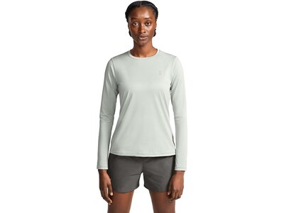 ON Damen T-Shirt Core Long-T Silber