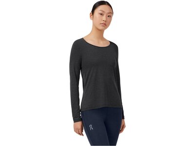 ON Damen Langarm Shirt Long-T Schwarz